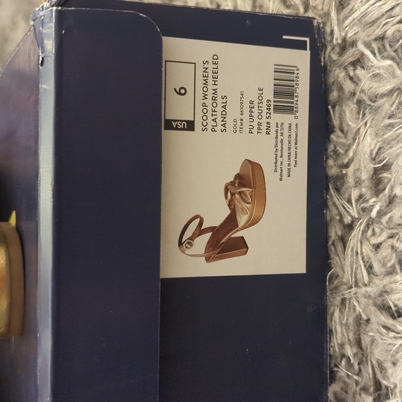 Scoop Women's Platform Heeled Sandals Size 6 - Picture 5 of 5